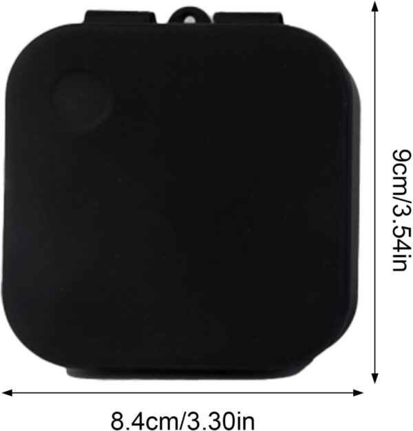 Estuche de baño de retenedor, Estuche de limpiador de retenedores | Caja de baño para contenedores de dentaduras postizas,Estuche de limpieza de silicona, estuche portátil para dentaduras postizas, es - Image 6