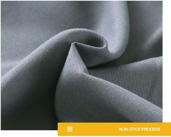 zalati Linens Funda de cama lavable reutilizable para mesas de masaje, tratamiento de masaje puro, funda de cama para salón de belleza, spa, 200 x 80 cm, color gris oscuro - Image 3