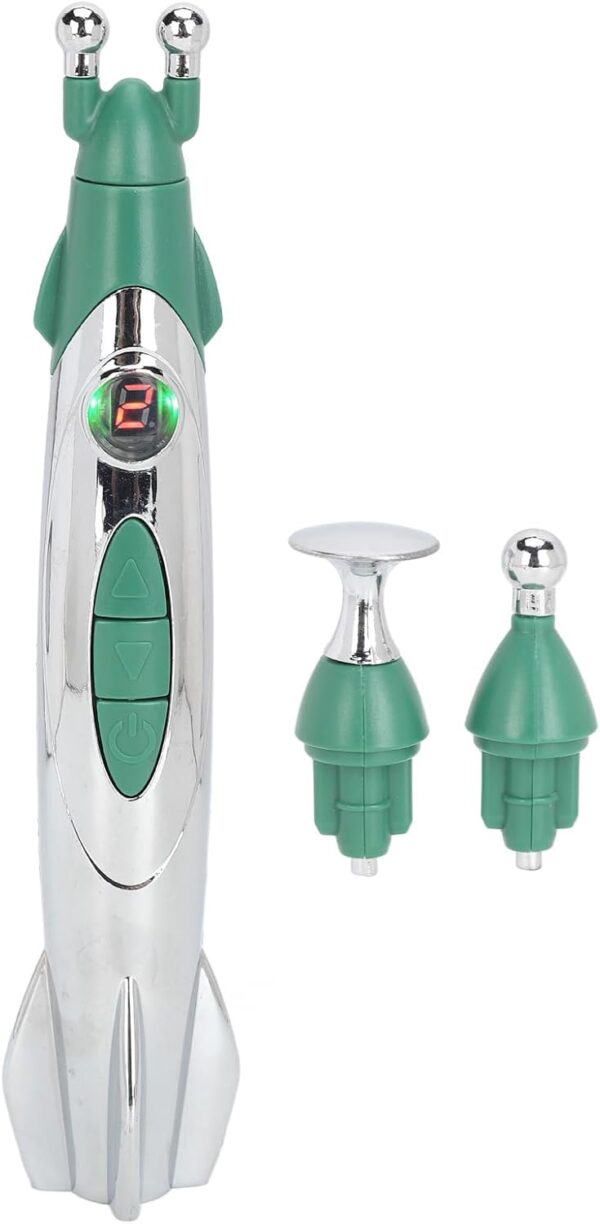 Pluma De Energía De Acupuntura, Pluma De Acupuntura Eléctrica, Relajación Muscular Portátil, Malestar, Alivia La Pluma De Masaje Multifunción También Para Hombres Y Mujeres - Image 5