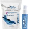 Kit de iniciación Bitewash. Desinfectante con acción desintegrante específica para mordazas, dispositivos de ortodoncia, alineadores, férulas deportivas, cepillos de dientes.