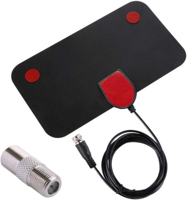 DollaTek Mini Antena de TV Digital para Interiores Amplificador de señal de Rango de 50 Millas F-TV HDTV Compatible 4K - Image 4