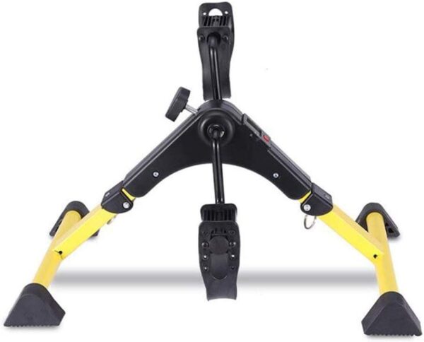 LUNEZY Plegable Mini LCD Bicicleta estática Brazo portátil Hogar Pedal Ejercitador Gimnasio Fitness Pierna Cardio Entrenamiento Resistencia Ajustable Pedal Interior Bicicleta ejercitadora - Image 2