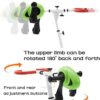 LOPZUQLY Bicicleta de Ejercicios eléctrica para rehabilitación con Pedales, ejercitador de Pedales motorizado para piernas y Brazos con Monitor, Equipo de Entrenamiento de rehabilitación para hemiple - Image 2