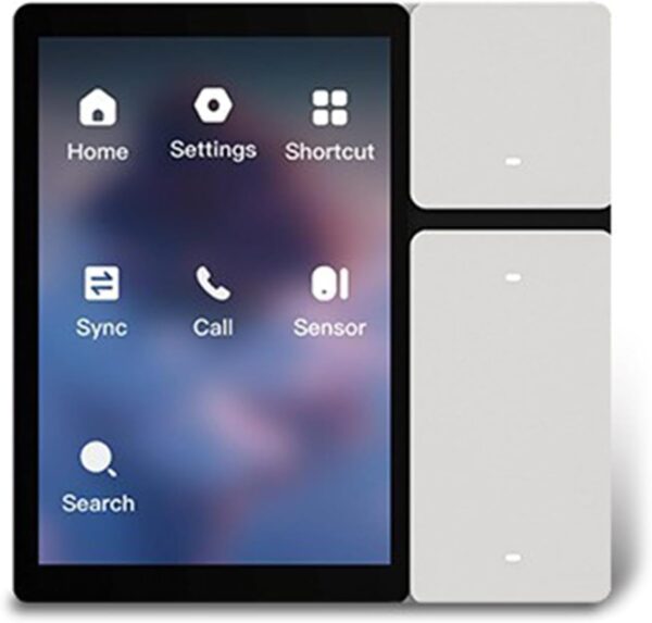XBOKA Panel de control inteligente de 3.5 pulgadas, interruptores de pared, automatización del hogar, pantalla LCD, control remoto, centrales, panel de control