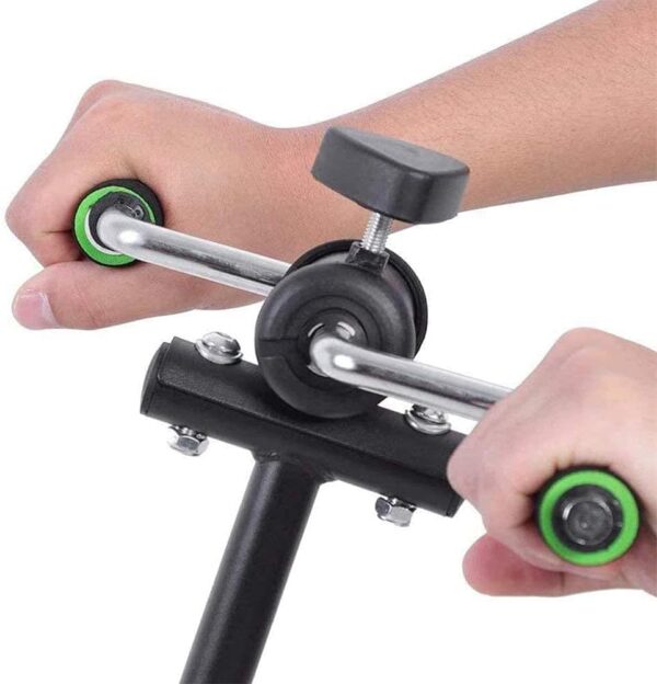 NMDCDH Mini máquina para Hacer Ejercicio de Bicicleta, Brazos y piernas, Equipo de Fitness para Personas Mayores y Ancianos, Bicicleta estática Plegable, para Ejercicios de recuperación d - Image 8