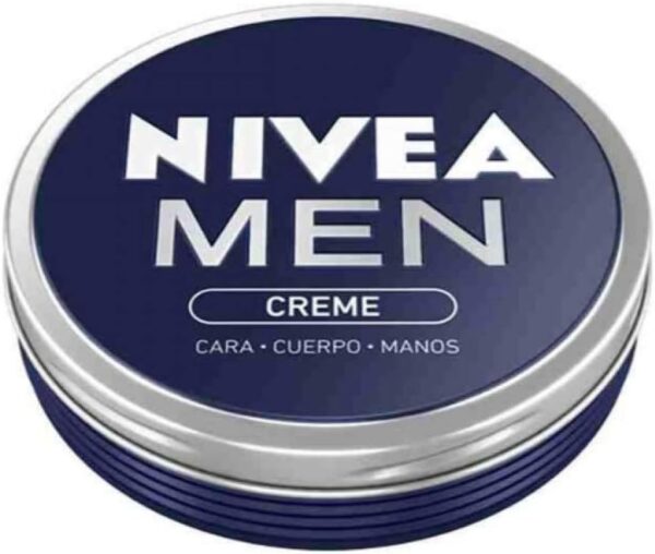 NIVEA MEN Creme (1 x 150 ml), crema para hombres, crema para cara, crema corporal hidratante, crema multiusos hidratante para el cuidado de la piel masculina