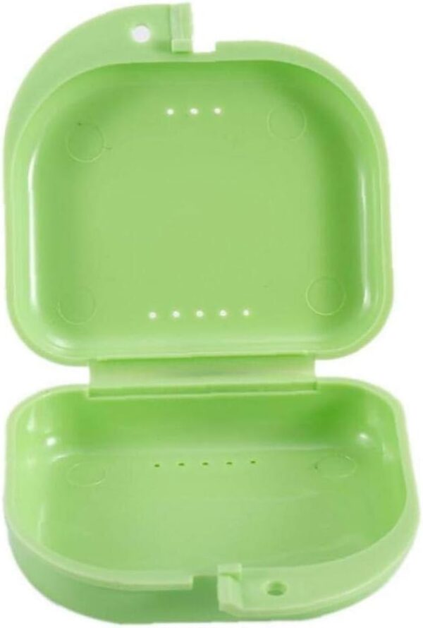 Dental Los Dientes Falsos Appliance Contenedores Cajas de Almacenamiento Caja de la Caja de la dentadura del baño de Maquillaje Organizador Color al Azar - Image 4