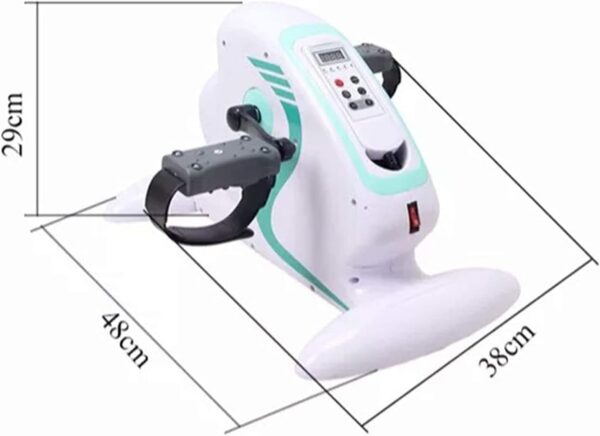AMAZOM Ejercitador De Pedal Eléctrico Motorizado, Mini Bicicleta Estática Eléctrica Motorizada De Fitness, Ejercitador De Pedal para Mano, Brazo, Rodilla Y Pierna, Mini Equipo De Rehabilitación - Image 6
