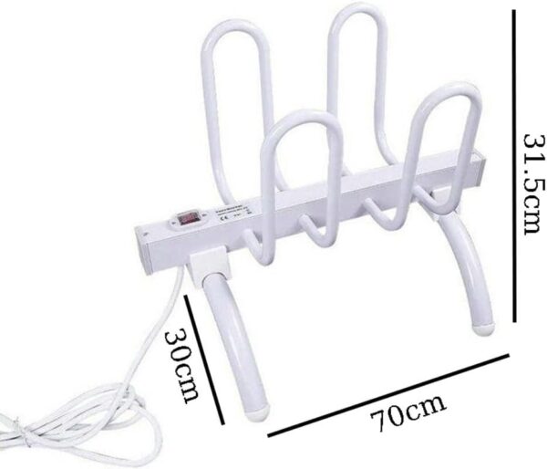 Secador de zapatos eléctrico, secador de botas portátil, secador de botas, secador de zapatos con control inteligente de temperatura y termostato, secador de zapatos portátil, for zapatos, guantes - Image 6