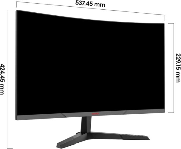 KOORUI Monitor de 24 Pulgadas, 180Hz Pantalla Curva 1920×1080(FHD), 1ms Tiempo de Respuesta, Bisel Ultrafino, Inclinación Ajustable, Compatible con HDMI2.0/DP1.2 - Image 2