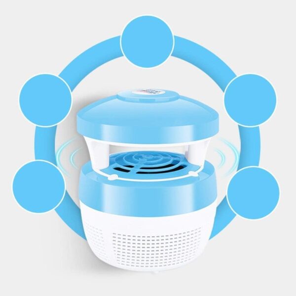Asesino De Mosquitos, Asesino USB Lámpara Asesina De Mosquitos Trampa Led Lámpara Asesina De Insectos Repelente Eléctrico De Plagas Polilla Avispa Mosca Termitas Repelente De Insectos Lámpar - Image 7