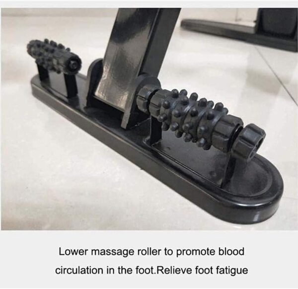 NMDCDH Ejercitador de Pedales, Bicicleta estática, portátil, de Resistencia Ajustable, máquina de Entrenamiento de Fitness para Interiores, ejercitador de Brazos y piernas para Personas m - Image 6