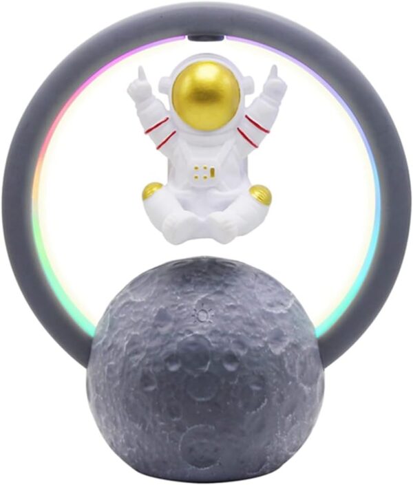 Jialouboo Altavoz Bluetooth de astronauta suspendido, adornos para el hogar, altavoz Bluetooth para exteriores