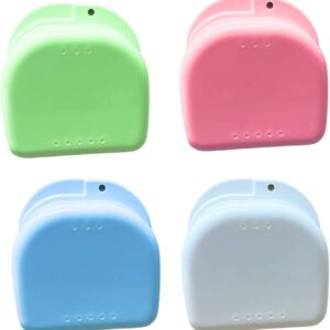 Cura Farma 25100 – Cuidado Dental Caja de Prótesis de Plástico 4-Piezas 100 g