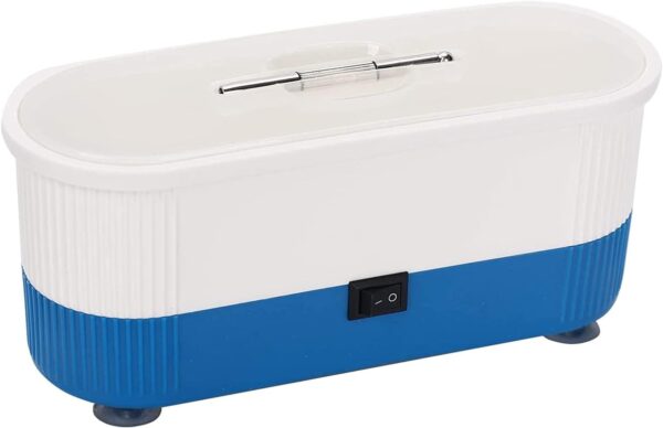 scosao Limpiador Ultrasónico de Joyas 48 kHz limpiador Ultrasonidos Portátil Ultrasonic Cleaner para Relojes, Pendientes, Dentaduras, Monedas, Gafas