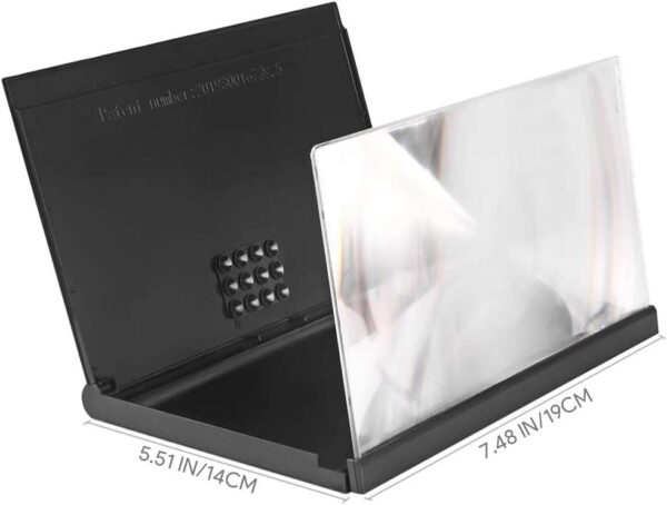 AREVERA 10" Lupa de Pantalla de Teléfono, 3D HD Amplificador Teléfono Inteligente Lupa Pantalla de Proyector Plegable, Adecuada para Ver Videos de Películas en Todos Los Teléfonos Inteligentes - Image 4