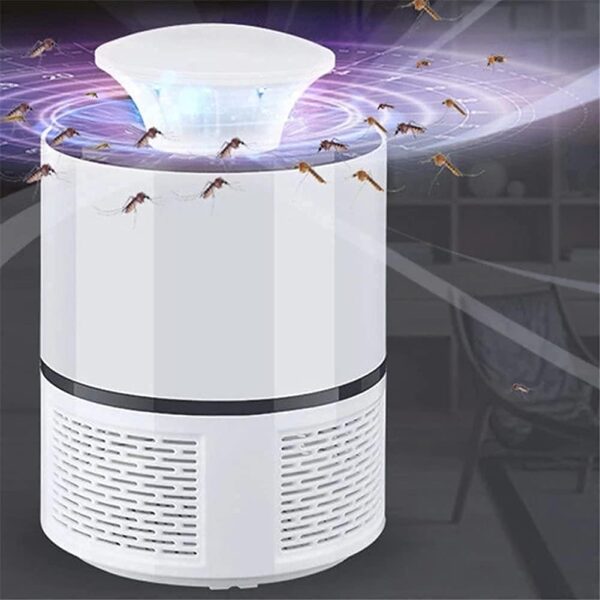Lámpara eléctrica para Matar Mosquitos, electrónica USB, Trampa antimosquitos, lámpara de luz Nocturna LED, Luces para Matar Insectos, Repelente de plagas para Dormitorio, Cocina, Oficina (b - Image 2