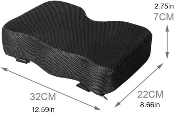 Cojín De Asiento De Máquina De Remo Engrosable Engrosar Cojín De Espuma De Memoria De Doble Densidad para Suministros De Oficina De Gimnasio - Image 5