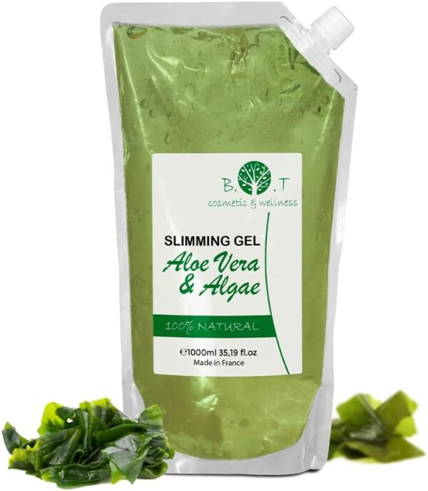 B.O.T cosmetic & wellness 3en1 Gel de Aloe Vera y Algas Marinas Adelgazante - 500 ml