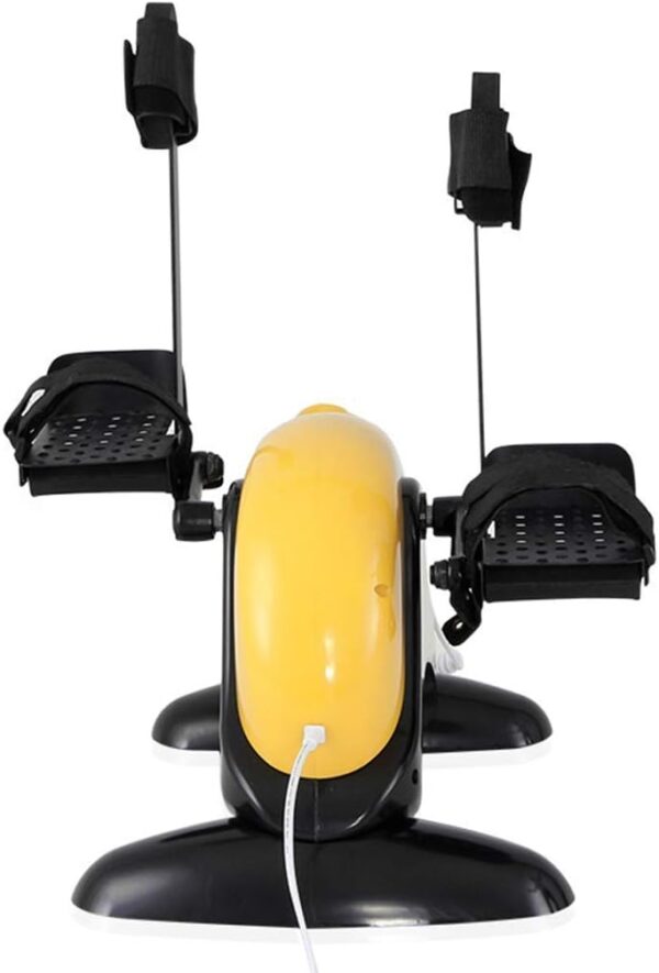 LOPZUQLY Máquina de rehabilitación para ejercitador de Pedales, Bicicleta portátil para ejercitar Pedales, Pedal motorizado antiespasmo + Resistencia para Ejercicios de Fisioterapia, Entrenador de Ci - Image 6
