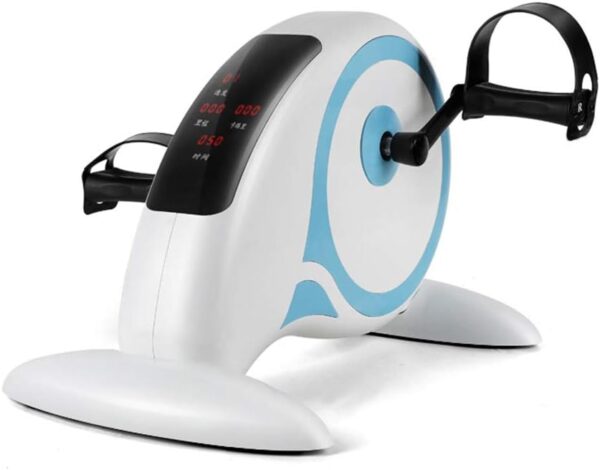 Mini bicicleta estática Ejercitador de pedal de brazo y pierna Dispositivo de entrenamiento de rehabilitación eléctrico para miembros superiores e inferiores Ejercitadores de piernas de fisioterapia