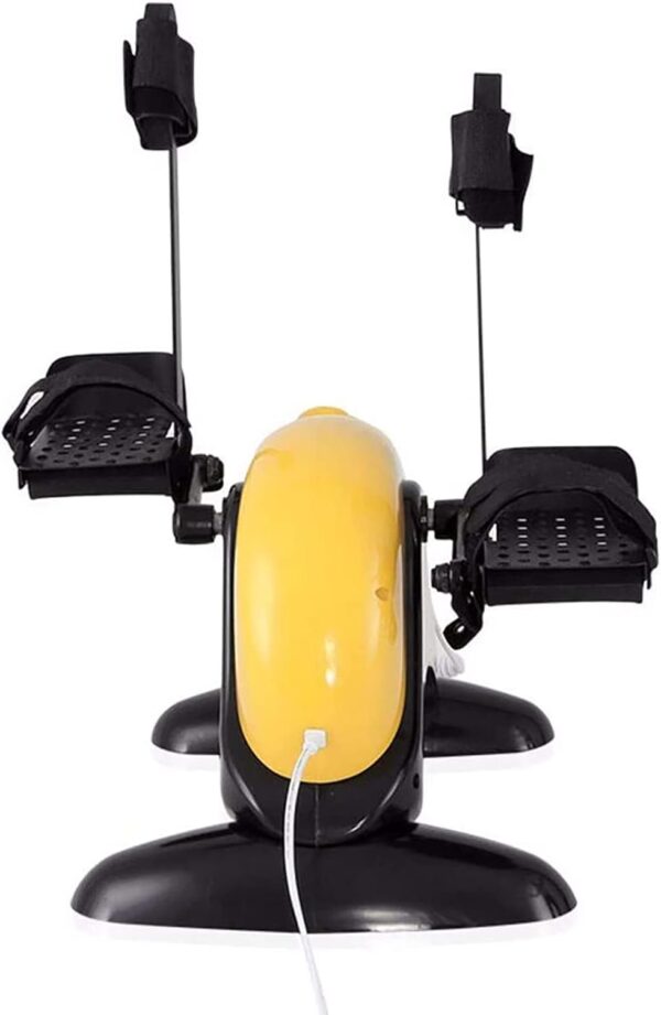 WPJQJWD Ejercitador De Pedal Eléctrico Ajustable, Mini Bicicleta Estática con Soporte para Protección De Piernas Mini Bicicleta De Ejercicio Motorizada Ajustable Ejercitador Motorizado De Pedal - Image 4