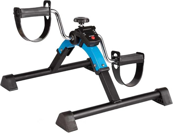 LUNEZY Entrenador De Mediana Edad Y Ancianos, Bicicletas Estáticas para Uso Doméstico Bicicleta De Fitness Multifunción Extraíble Smart Count Table Knob Regulador De Resistencia Dispositi