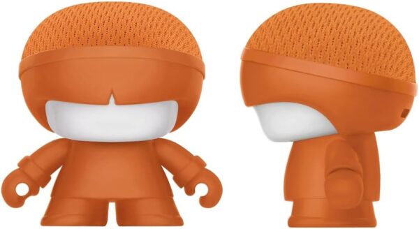 Xoopar - Mini Altavoz Bluetooth Portátil Naranja Diseñado con Materiales Respetuosos del Medio Ambiente. Mini Altavoz con luz LED Potente Sonido de 360° Control Remoto Integrado para Selfies - Image 2