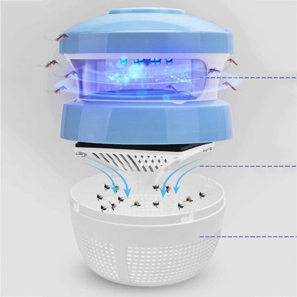 Asesino De Mosquitos, Asesino USB Lámpara Asesina De Mosquitos Trampa Led Lámpara Asesina De Insectos Repelente Eléctrico De Plagas Polilla Avispa Mosca Termitas Repelente De Insectos Lámpar - Image 5