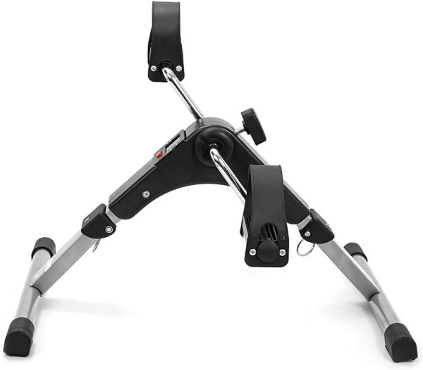 Sywlwxkq Ejercitador de Pedal Plegable Pantalla LCD Mini Bicicleta estática de Interior con Resistencia Ajustable para el hogar Rehabilitación de Ancianos Entrenador de Brazos de piernas - Image 8