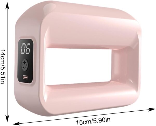 Uhngw Masajeador Eléctrico Para Músculos,Masajeador De Vibración Portátil - Anillo Masajeador Muscular Eléctrico - Masajeador de hombro inalámbrico, masajeador de fascia ergonómico para espalda, - Image 6