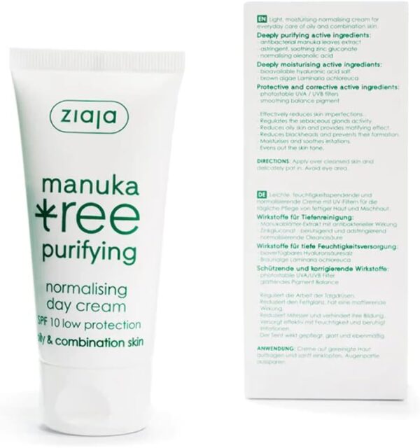 Ziaja Manuka crema de día 50ml - Image 2
