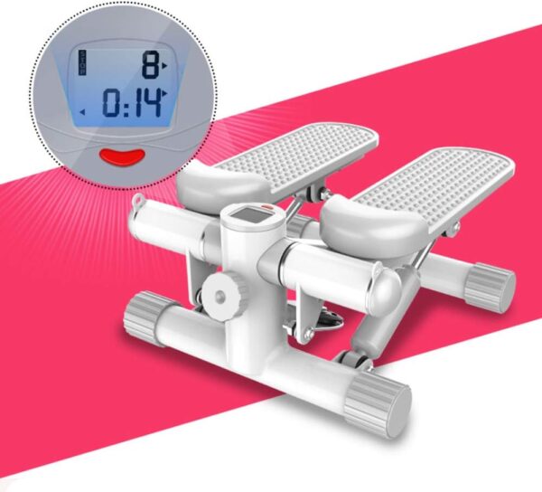 Escalador portátil Escalera Stepper Cintura hidráulica Fitness Twister Pérdida de Peso del hogar Cintura Delgada Máquina de piernas Flacas con Monitor LCD - Image 5
