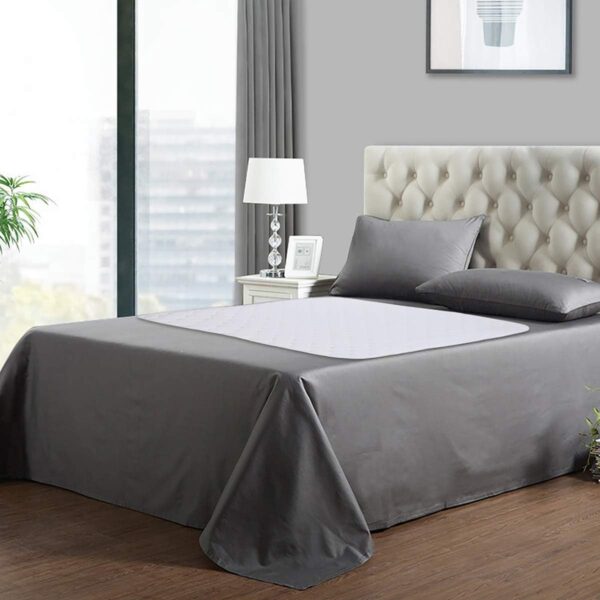 Sábana Protectora de Almohadilla para incontinencia de Cama - Sábana para mojar la Cama Lavable a Prueba de Agua Absorbente Soaker Underpad Sofá Cama Individual Doble (86 * 92 cm (3 Piezas)) - Image 7