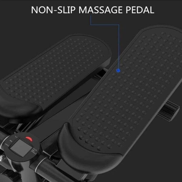 Dbtxwd Mini Fitness Paso A Paso Hidráulico, Máquina De Ejercicios Cardiovasculares Paso A Paso con Pantalla LED Multifunción para Principiantes Y Entrenadores - Image 5