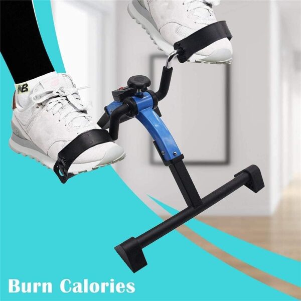 NMDCDH Ejercitador de Pedal Plegable Fuerte para Ejercicio de recuperación de Rodilla de Pierna y Brazo con Equipo de Entrenamiento de rehabilitación de Monitor - Image 5