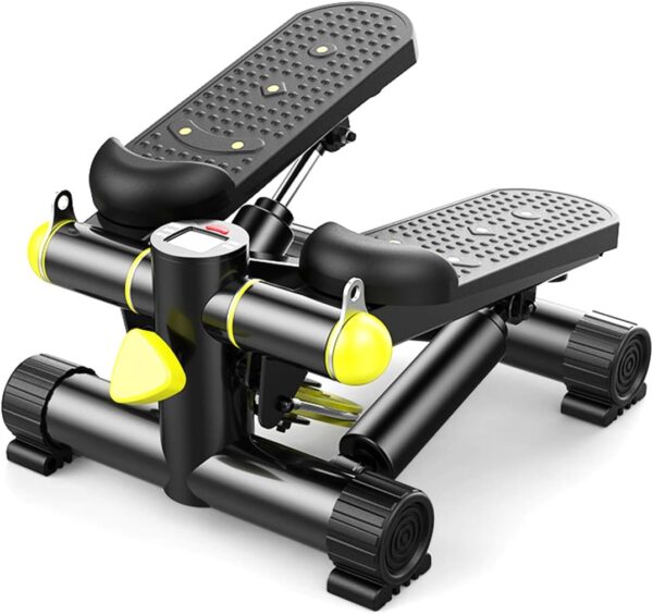 ZXLLAFT Fitness Stepper, Aerobic Trainer Twist Stair Stepper, Portable Quiet Climber Stepper para Principiantes y Profesionales