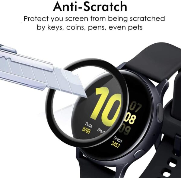 Blueshaweu Protector de pantalla compatible con reloj inteligente RUIMEN HD, transparente, flexible, protector de pantalla para reloj inteligente RUIMEN de 1,69 pulgadas (3 unidades) - Image 3