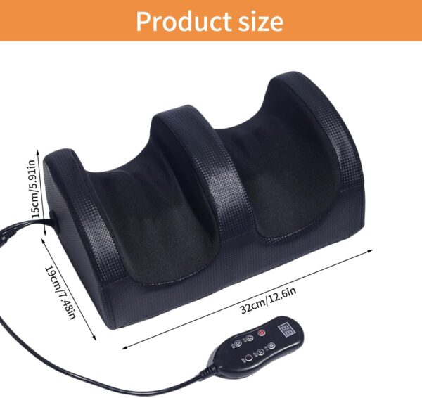 Masaje de pies Shiatsu Calefacción,5 modos y 3 intensidades de alfombra eléctrica de masaje,Foot Massage Pad Reducción de la Fatiga Promoviendo la Circulación de Sangre, Masajeador de Pies (Tipo B) - Image 4