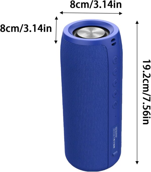 Altavoces para exteriores impermeables, inalámbricos, sonido dinámico, altavoz inalámbrico inteligente, altavoz inalámbrico para ducha, altavoz estéreo compacto para exteriores, altavoces inalámbricos - Image 5