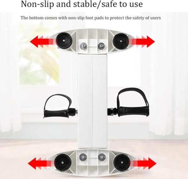WPJQJWD Fitness Motorizado Eléctrico Mini Bicicleta Ejercicio/Pedal Ejercitador, Ejercitador Pedal Motorizado Piernas Y Brazos Ejercitador Pedal Eléctrico Soporte Protector Pierna - Image 5