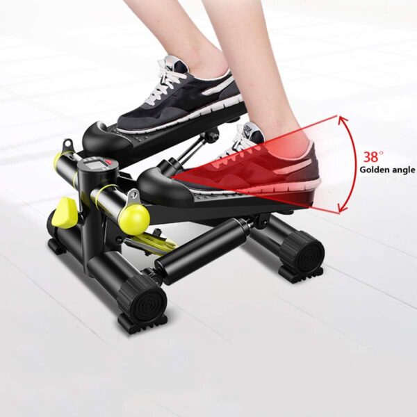 ZXLLAFT Fitness Stepper, Aerobic Trainer Twist Stair Stepper, Portable Quiet Climber Stepper para Principiantes y Profesionales - Image 5