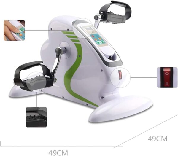 WPJQJWD Discapacitados Ejercitador De Pedal Eléctrico, Mini Bicicleta Ejercicio Ejercitador Pedal Eléctrico Bicicleta Eléctrica Motorizada Ejercicios Ancianos Entrenamiento De Pedal Eléctrico - Image 6