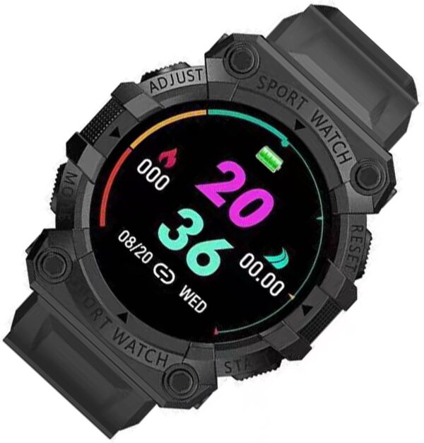Nicoone Pulsera inteligente con pantalla táctil a color de 0.96 pulgadas, monitor de frecuencia cardíaca, monitor de actividad, podómetro, reloj - Image 4
