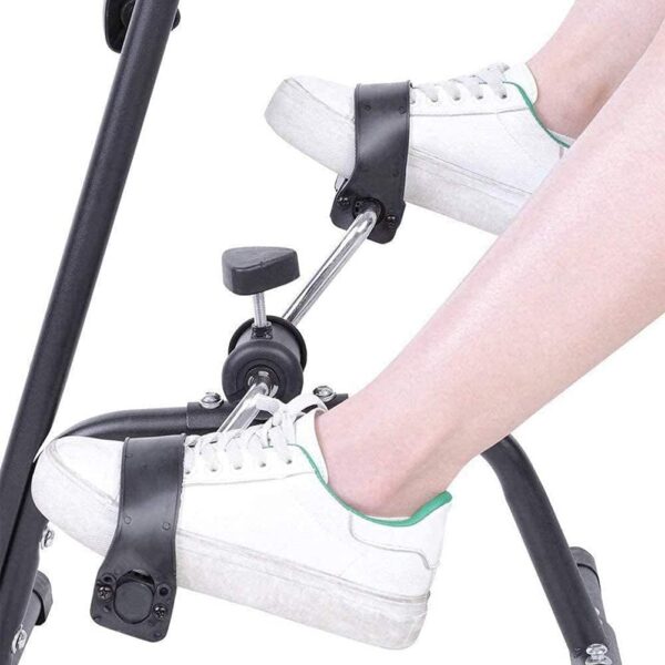 NMDCDH Mini máquina para Hacer Ejercicio de Bicicleta, Brazos y piernas, Equipo de Fitness para Personas Mayores y Ancianos, Bicicleta estática Plegable, para Ejercicios de recuperación d - Image 6
