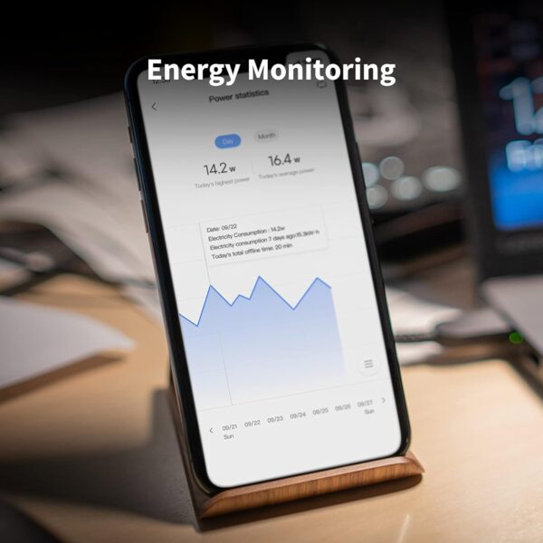 Aqara Enchufe Inteligente, Requiere HUB, Zigbee 3.0, con Programación, Temporizador y Control de Voz, Control de Energía, Compatible con HomeKit, Alexa, Google Assistant e SmartThings - Image 4