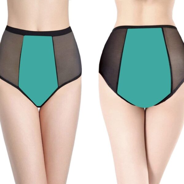 Bragas Menstruales absorbentes = 2 tampones - Lavables - Algodón - Ecológicas - Menstruación - Bragas de reglas Flujo Periódico de moderado a abundante - Incontinencia - Protección de Fugas de Orina - Image 6