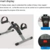 Ejercitador Portátil De Pedal De Bicicleta Estática para Entrenamiento De Piernas Y Brazos (Peddler De Ejercicio Completamente Ensamblado, No Se Requieren Herramientas) - Image 5