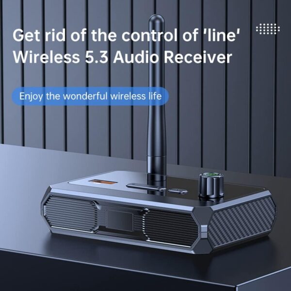 CosyCaya Bluetooth 5.3 Transmisor de Audio Receptor 3.5 Fibra óPtica Coaxial U Disco EstéReo MúSica Adaptador InaláMbrico Dongle - Image 6