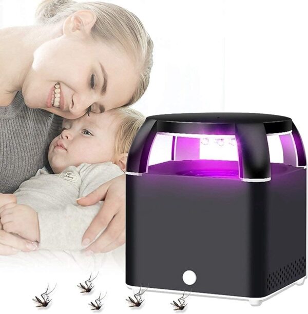 ZAKSEM Lámpara para Mosquitos Fotocatalizador Lámpara para Matar Mosquitos Repelente de Mosquitos Luz para Insectos Control electrónico de plagas Luz Ultravioleta Lámpara para Matar Mosca - Image 5